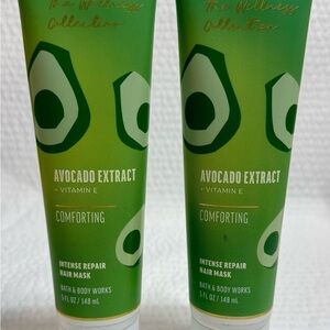 Avocado Extract Hair Mask - Green set of 5 5 fl oz each